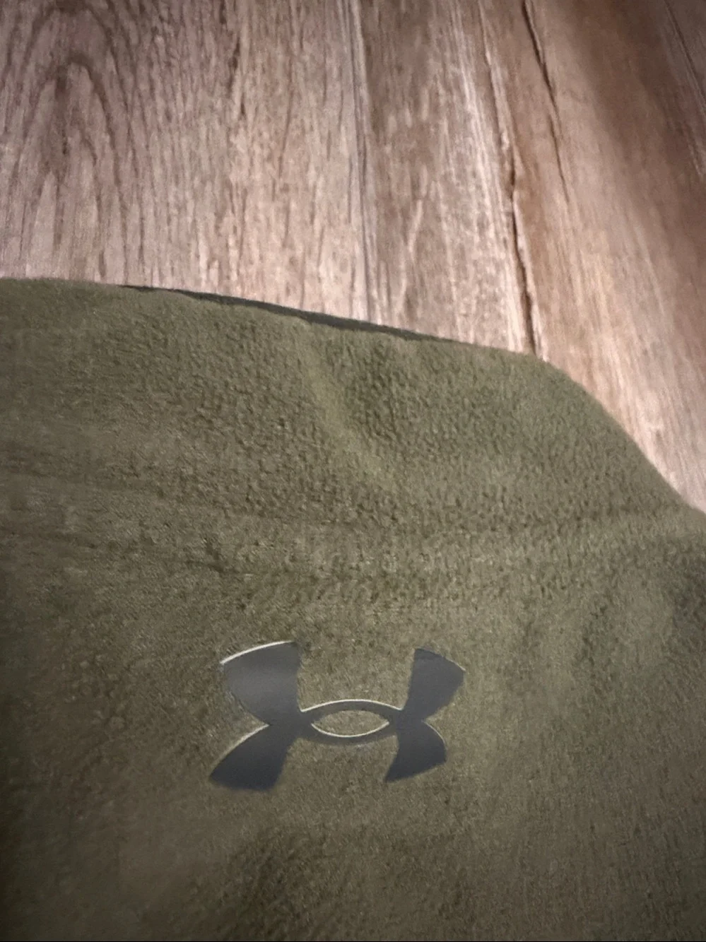 Under Armour Olive Green Quarter-Zip Performance Fleece